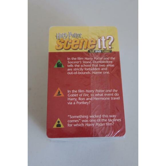 Harry Potter Scene It Question Reference House Points Cards Replacement -0317SH - Picture 2 of 4